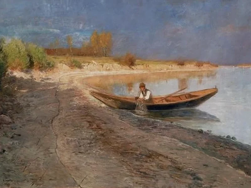1860-Ignác Ujváry - Pescatore 1899